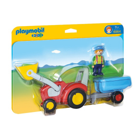Playmobil 6964 Traktor s přívěsem [6964]