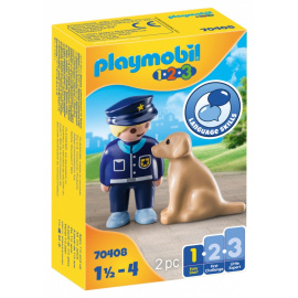 Playmobil 70408 Policista se psem [70408]