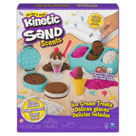 Spin Master Kinetic Sand - zmrzlinářský set s voňavým pískem [6059742]