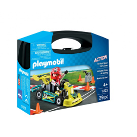Playmobil 9322 Přenosný box - Motokárový závodní jezdec 