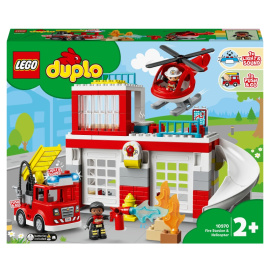 LEGO 10970 DUPLO Hasičská stanice a vrtulník