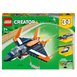 LEGO 31126 Creator Nadzvukový tryskáč 3 v 1
