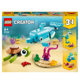 LEGO 31128 Creator Delfín a želva 3 v 1