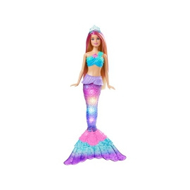 Barbie Blikající mořská panna Malibu [HDJ36]
