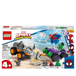 LEGO Spider-Man 10782 Hulk vs. Rhino – souboj džípů