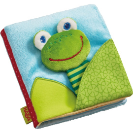 HABA Textilní knížka - Kouzelná žabka [302097]