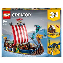 Lego Creator 31132 Vikingská loď a mořský had [31132]