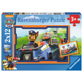 Ravensburger Puzzle Tlapková Patrola v nasazení 2x12 dílků