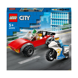 LEGO City 60392 Honička auta s policejní motorkou [60392]