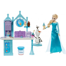 Mattel Disney Frozen Elsa a Olaf a zmrzlinový stánek [HMJ48]