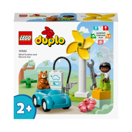 LEGO DUPLO 10985 Větrná turbína a elektromobil [10985]