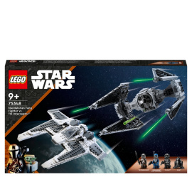 LEGO Star Wars 75348 Mandalorianská stíhačka třídy Fang proti TIE Interceptoru [75348]