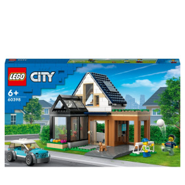 LEGO City 60398 Rodinný dům a elektromobil [60398]