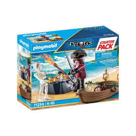 Playmobil 71254 Starter Pack Pirát s člunem [71254]