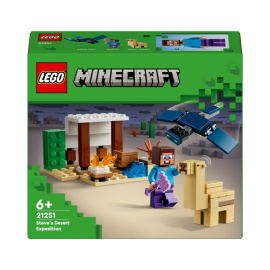 LEGO Minecraft 21251 Steve a výprava do pouště