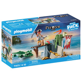 Playmobil 71473 Pirát s aligátorem