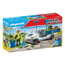 Playmobil 71433 Úklid města s elektrickým vozítkem