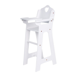 Židle pro panenky bílá